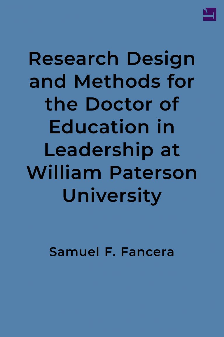 research-design-and-methods-for-the-doctor-of-education-in-leadership